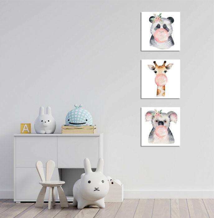 Wallity FAH10 Cuadros Decorativos sobre Lienzo Multicolor (Set de 3) Wallity FAH10 Cuadros Decorativos sobre Lienzo Multicolor (Set de 3)